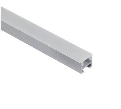 Mini aluminium LED profile Type 2 surface mounted extrusion for discreet linear lighting applications
