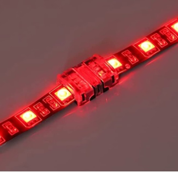 Non Soldering Single Color Back to Back LED Strip  Connector Water-Resistant  Non Soldering Single Color Back to Back LED Strip  Connector Water-Resistant