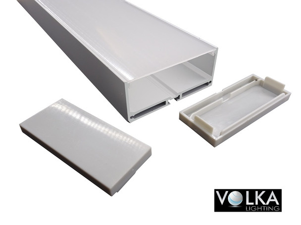 Wide BOX Aluminium LED Profile Type 2 | LED Channel