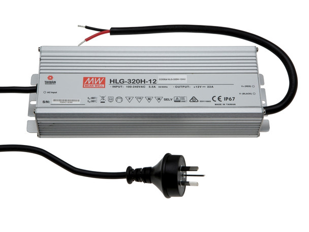 Mean Well HLG-320  LED Driver IP67 12V