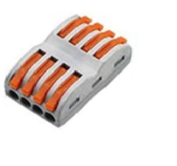 Compact 4 Wires  Conductor Connector 