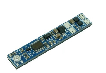 Aluminium LED profile touch dimmer switch module for integrated strip lighting control