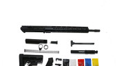 .308 Complete Rifle Kit 15″ Keymod Rail 18" Phosphate Barrel W/O 80% Lower - Black