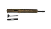 9MM BURNT BRONZE UPPER ASSEMBLY 16″ PHOSPHATE BARREL, 12” KEYMOD RAIL