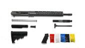 .308 Cerakote Tungsten Rifle Kit  18" Phosphate, 15″ Keymod Rail Handguard  -( NO LOWER )-