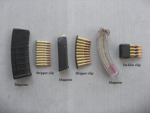 ​What is the difference between a clip and a magazine?