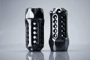 Stainless D. 57 Compensator .430" MAX 1/2x28 Stainless D. 57 Compensator .430" MAX 1/2x28