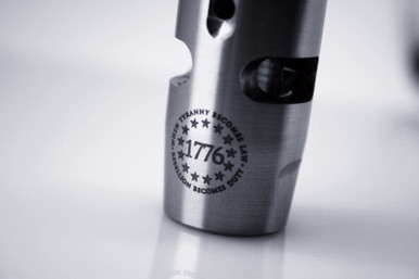 Stainless Seventeen Seventy Six 1/2x28 - Helius Tactical