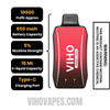 Cherry Cola VIHO Turbo Vape 10000 Puffs Specifications