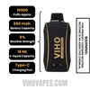 Coconut Pineapple VIHO Turbo Vape 10000 Puffs Specifications