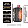 Glazed Donut VIHO TRX 50K Disposable Vape with Specification