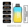 Peach Lemon VIHO Turbo Vape 10000 Puffs Specifications