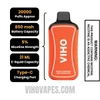 Peach Mango Watermelon VIHO Supercharge 20000 Puffs Vape Specifications