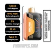Peachy Peach VIHO TRX 50K Disposable Vape Specifcations