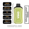 Sour Apple Ice VIHO Supercharge ZERO Nicotine Vape Specification