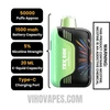 Sour Apple Ice VIHO TRX 50K Disposable Vape Specifications