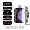 Sour Blue Dust VIHO TRX 50K Disposable Vape Specification