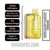 Banana Icy VIHO Shadow 75K Vape Kit Specifications