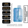Clear VIHO Shadow 75K Vape Kit Specifications
