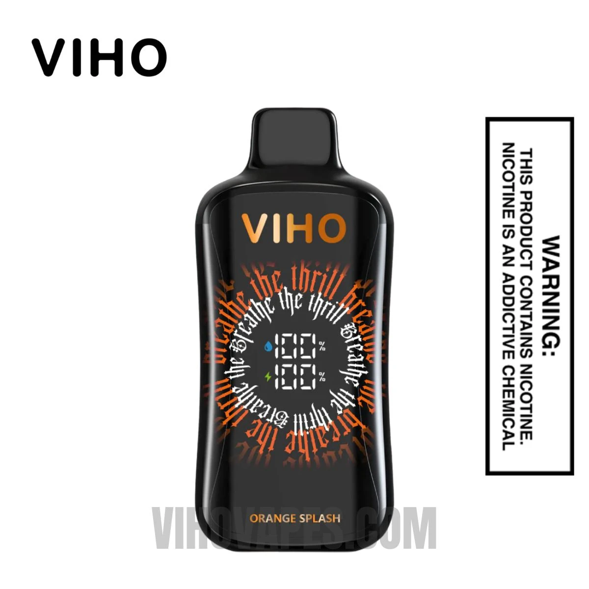 Viho Orange Splash Supercharge Pro Vape 20000 Puffs