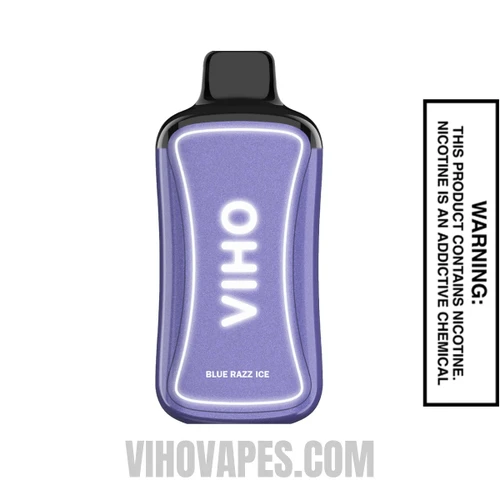 Blue Razz Ice VIHO Supercharge ZERO Nicotine Vape