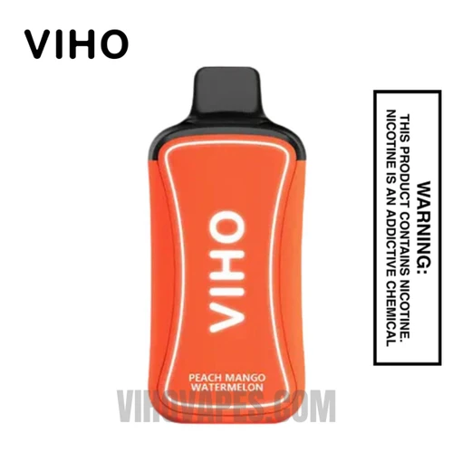Peach Mango Watermelon VIHO Supercharge 20000 Puffs Vape