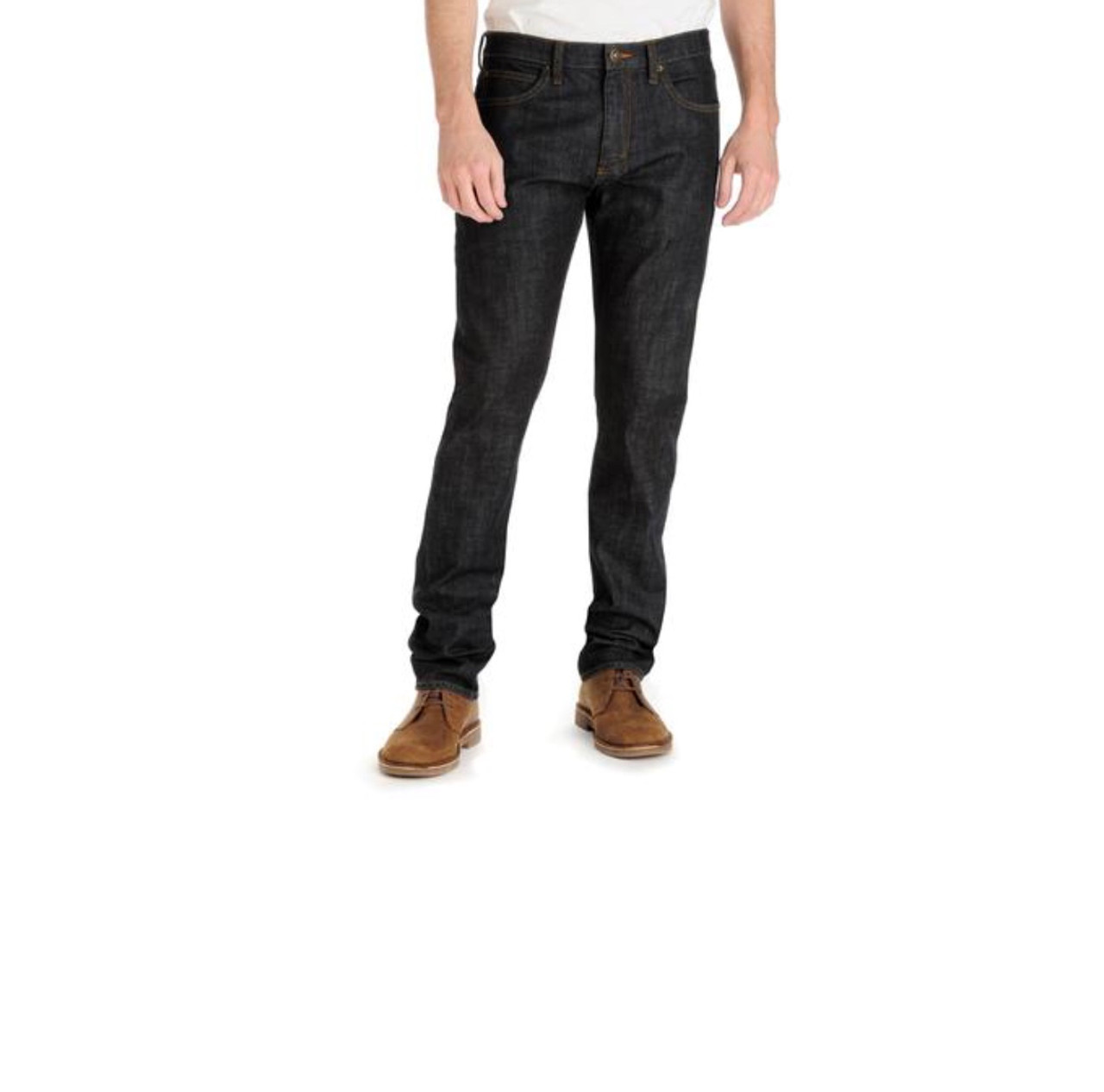 slim fit tapered leg jeans