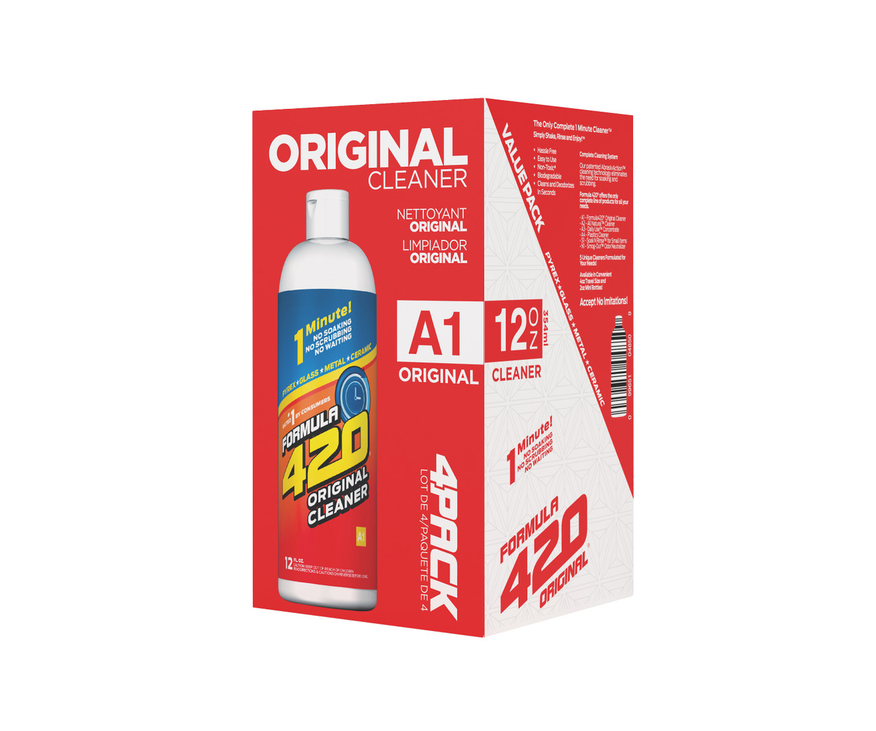 A1 - Formula 420 Original Cleaner / C1 - Formula 710 Advanced Cleaner