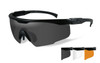 WILEY X PT-1SCL | Three Lens w/ Matte Black Frame