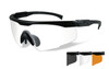 WILEY X PT-1SCL | Three Lens w/ Matte Black Frame