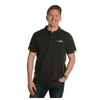 Premium Polo Charcoal w/ Flash Green (D)