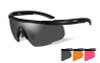 Wiley X Saber Advanced | Vermillion Three Lens + RX Insert (PTX) and Prescription Lens