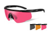 Wiley X Saber Advanced | Vermillion Three Lens + RX Insert (PTX) and Prescription Lens
