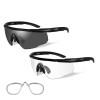 Wiley X Saber Advanced | Two Lens w/ Two Matte Black Frames + RX Insert (PTX) and Prescription Lens