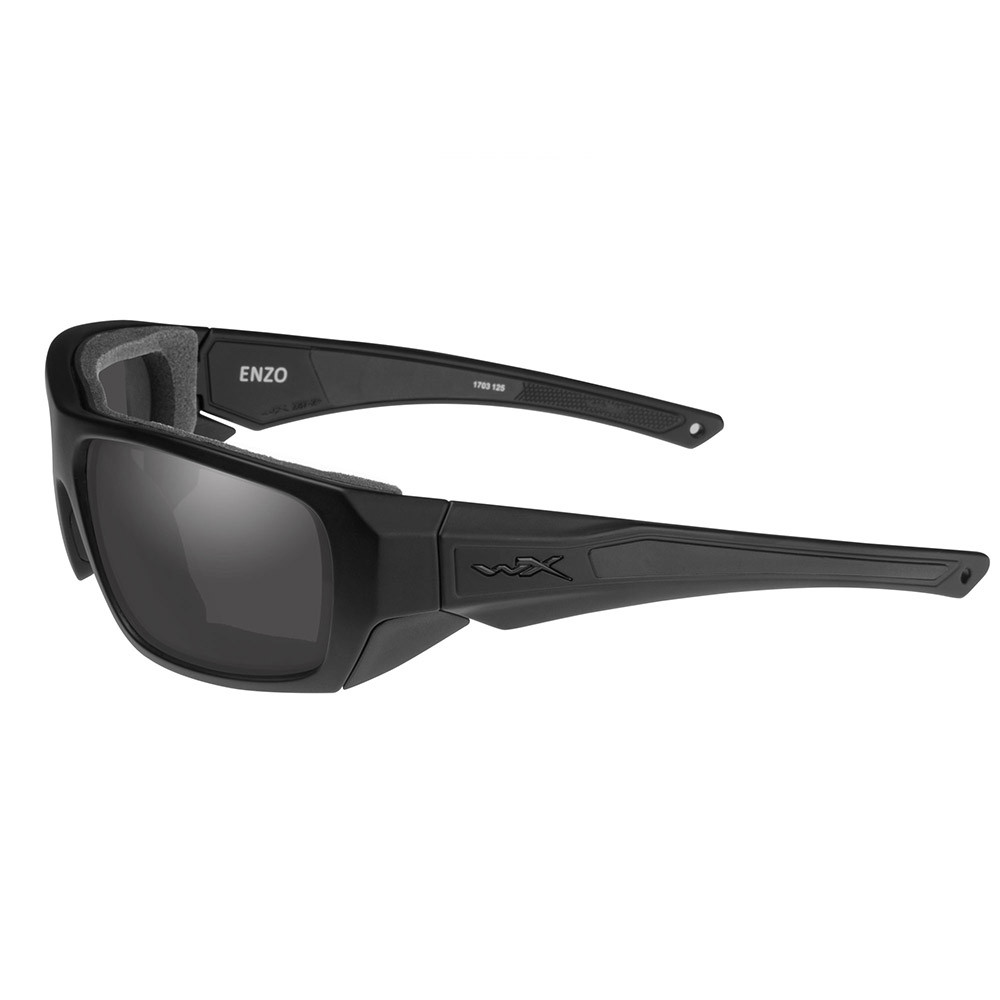 Lunettes De Protection Wiley X Enzo - Noir Mat, Verres Gris Fumé - Neuf Avec étui Et Accessoires