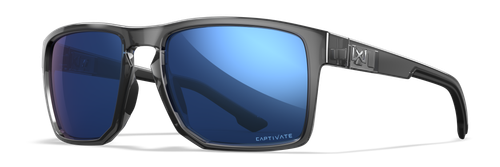 WILEY X FOUNDER | Captivate Pol Blue Mirror/Gloss Crystal Grey Frame