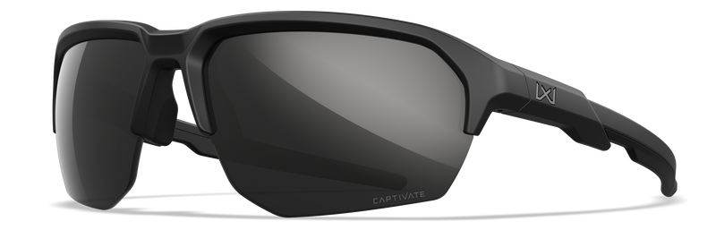 WX JAKL |  Matte Black Frame with CAPTIVATE Polarized Black Mirror Lenses