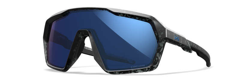 WX CITADEL | Water Dyed Tortoise Frame w/ Blue Mirror Lens
