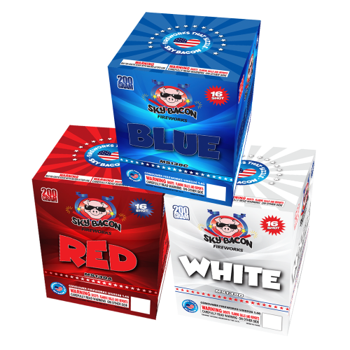 Red / White / Blue (Pack)