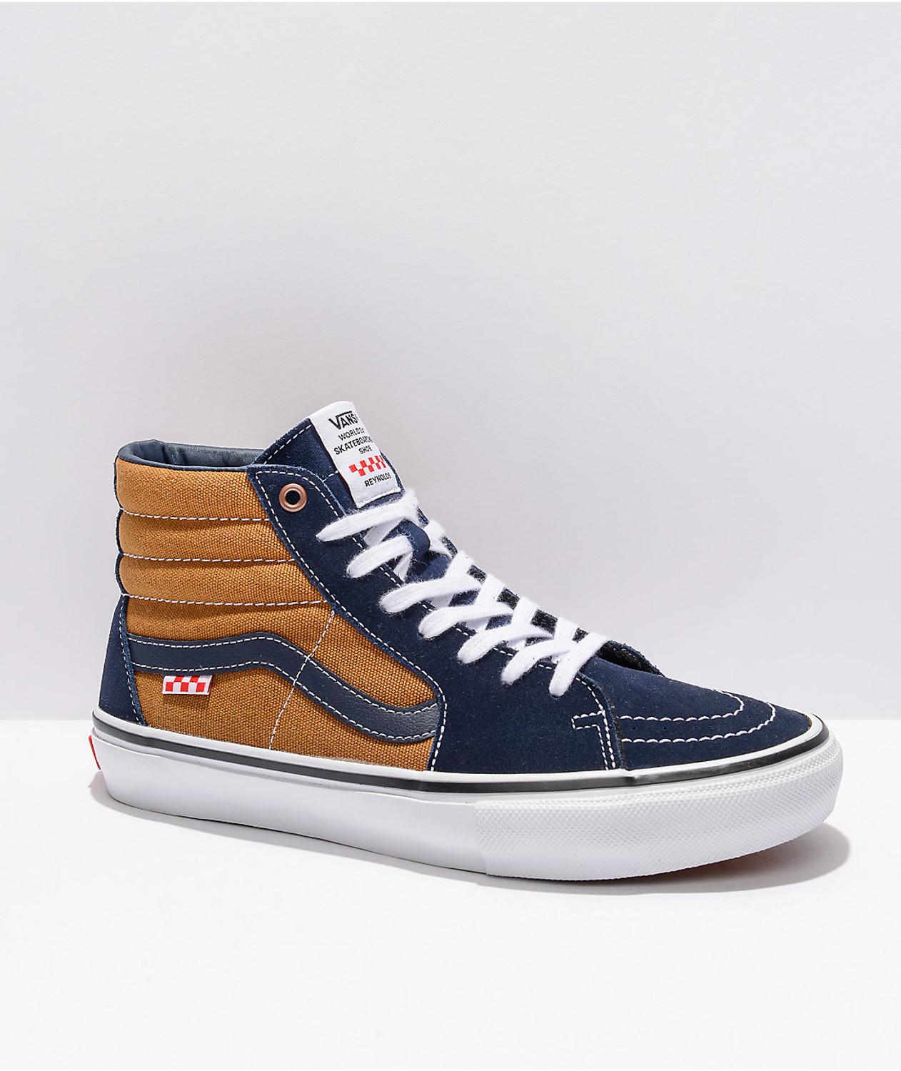 Vans custom Roller Skates - Sk8 - Hi Pro Navy / White