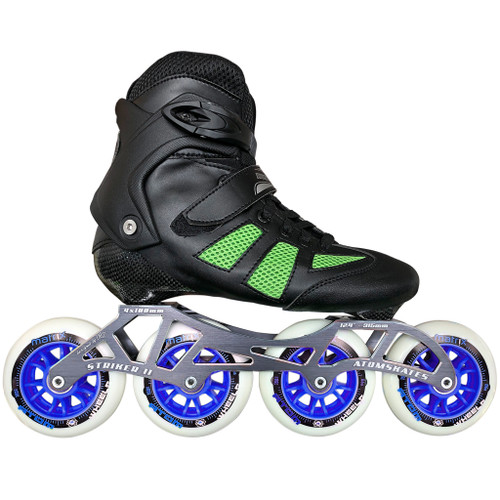 Atom Luigino Strut 3 Wheel Inline Skate Package Matrix 100mm 
