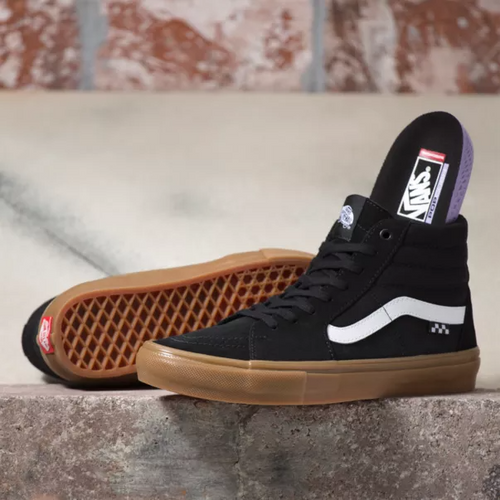 vans sk8 hi pro black