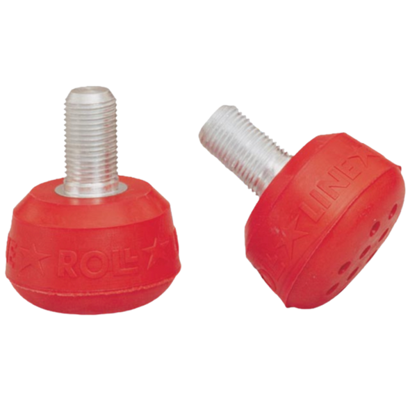 Roll Line - Coral ( US Thread ) Super Professional Toe Stops - Sold In Pairs | Roll-Line