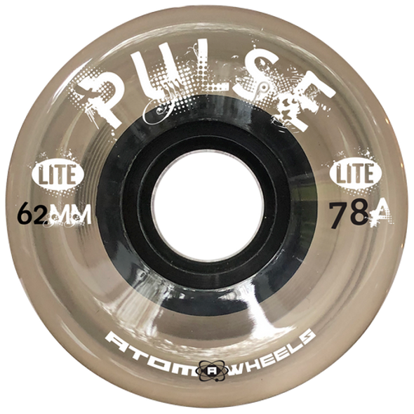 Atom Wheels - Pulse Lite Smoke (Unpackaged) set of 4 outdoor wheels