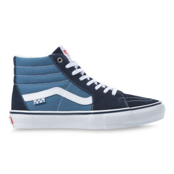 Vans - Sk8 - Hi Pro Skate Shoe - Navy / White