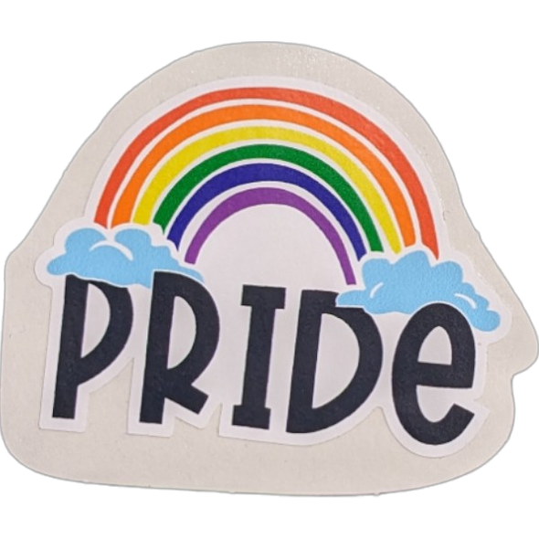 Rainbow Pride Sticker - 3" x 3"