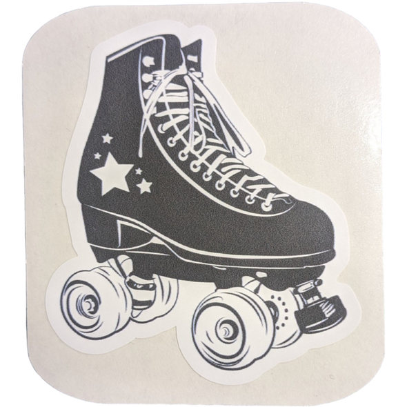 Starry Skate Sticker  - 2.5 x 2.5"
