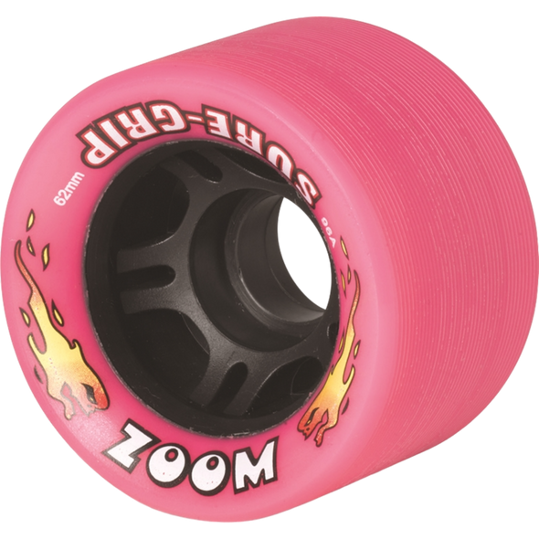 Sure Grip - Zoom 62mm 95a Pink Speed Wheels ( 4 Pack )