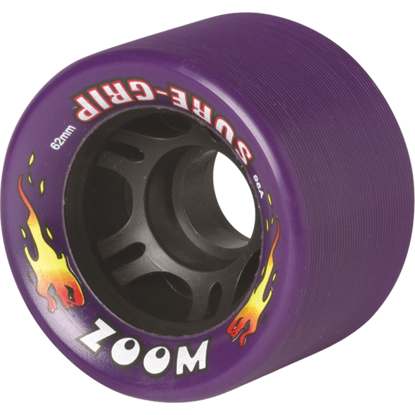 Sure Grip - Zoom 62mm 95a Purple Speed Wheels ( Set of 8 Wheels )