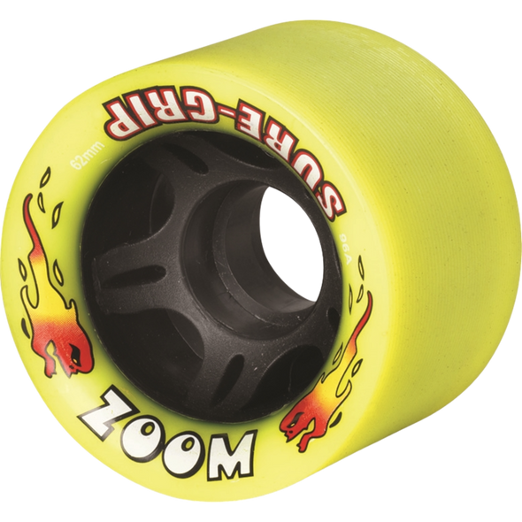 Sure Grip - Zoom 62mm 95a Yellow Speed Wheels ( 4 Pack )